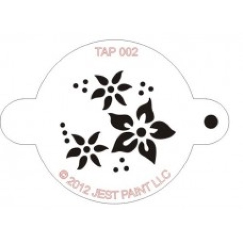 TAP 002 Stencil Flowers (TAP 002 Stencil Flowers)